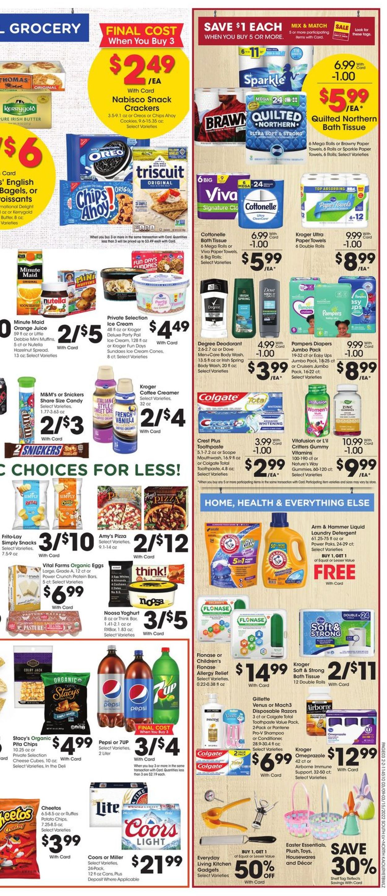 Fred Meyer Weekly Ad Circular - valid 03/09-03/15/2022 (Page 9)