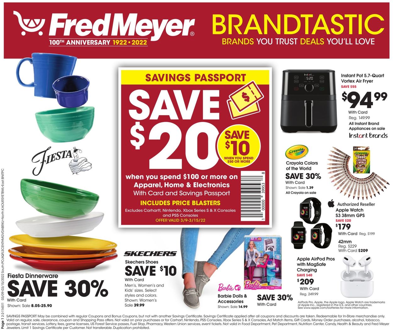 Fred Meyer Weekly Ad Circular - valid 03/09-03/15/2022