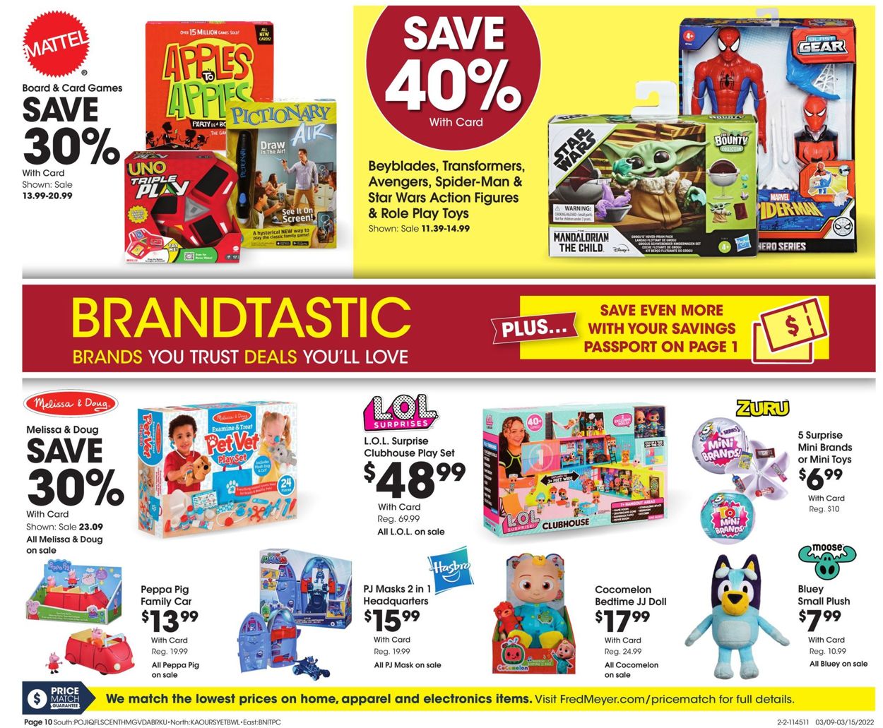 Fred Meyer Weekly Ad Circular - valid 03/09-03/15/2022 (Page 10)