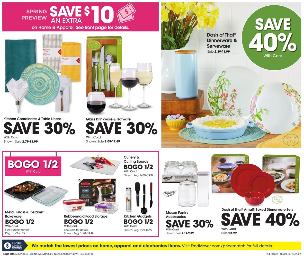 Fred Meyer Weekly Ad Circular - valid 03/23-03/29/2022 (Page 10)
