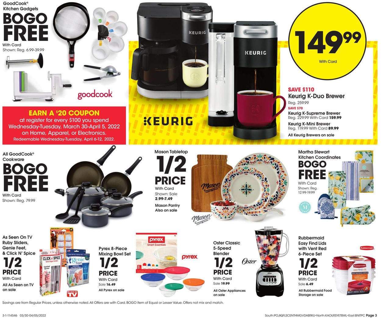 Fred Meyer Weekly Ad Circular - valid 03/30-04/05/2022 (Page 3)