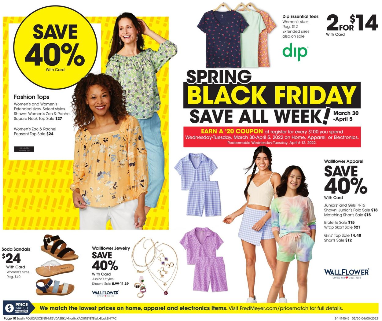 Fred Meyer Weekly Ad Circular - valid 03/30-04/05/2022 (Page 10)