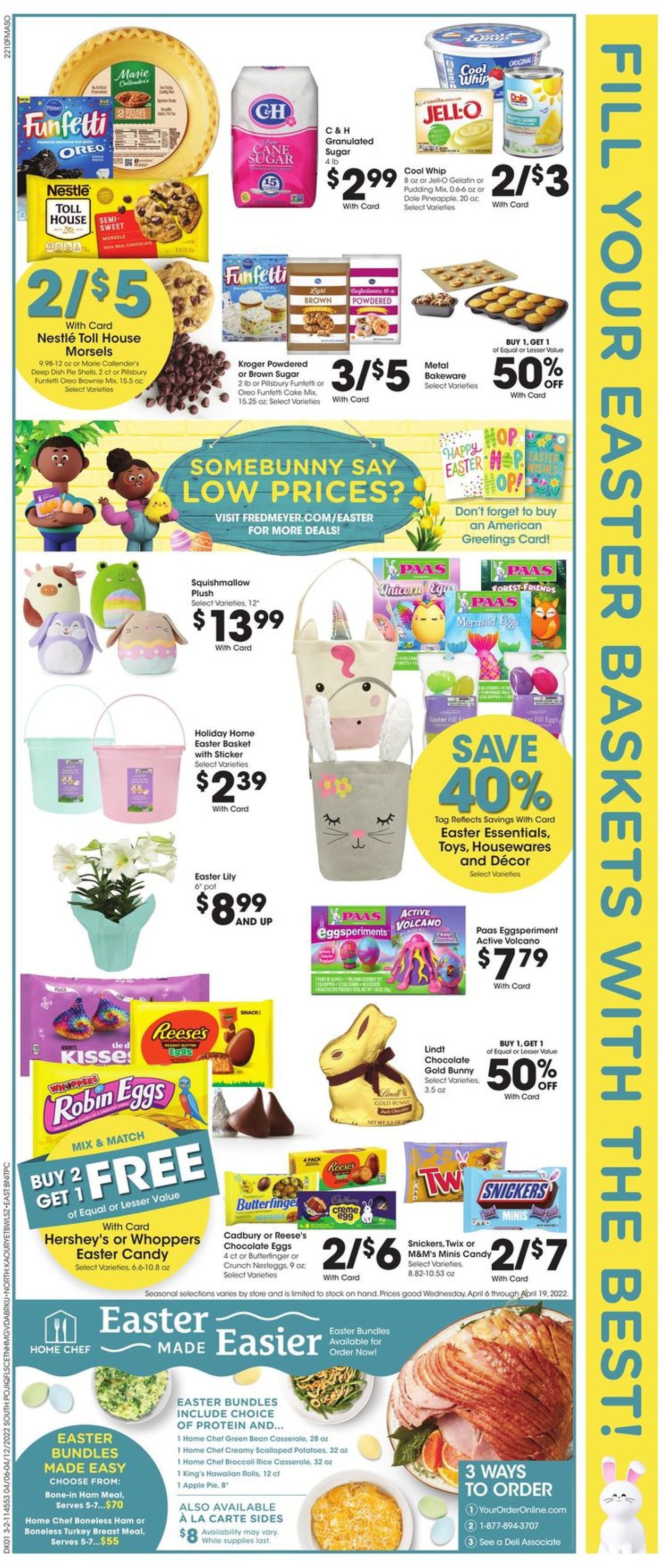 Fred Meyer  EASTER 2022 Weekly Ad Circular - valid 04/06-04/12/2022 (Page 2)