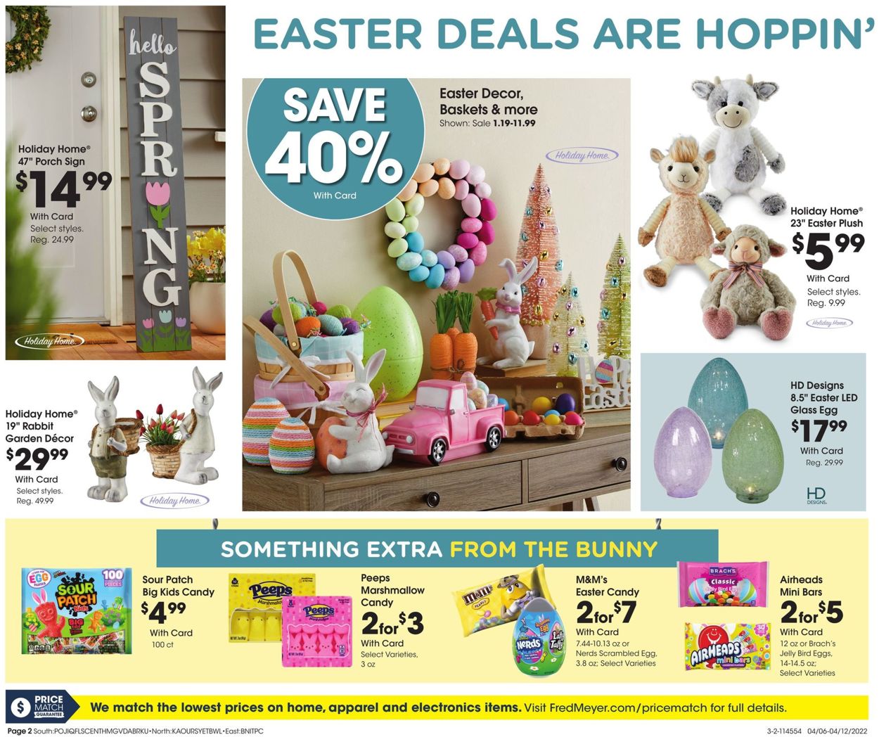 Fred Meyer EASTER 2022 Weekly Ad Circular - valid 04/06-04/12/2022 (Page 2)