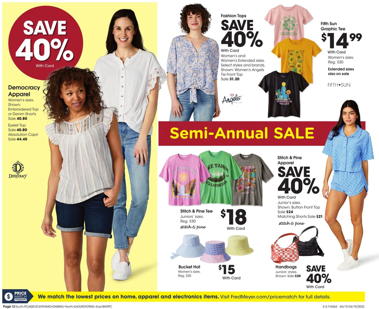Fred Meyer Weekly Ad Circular - valid 04/13-04/19/2022 (Page 12)
