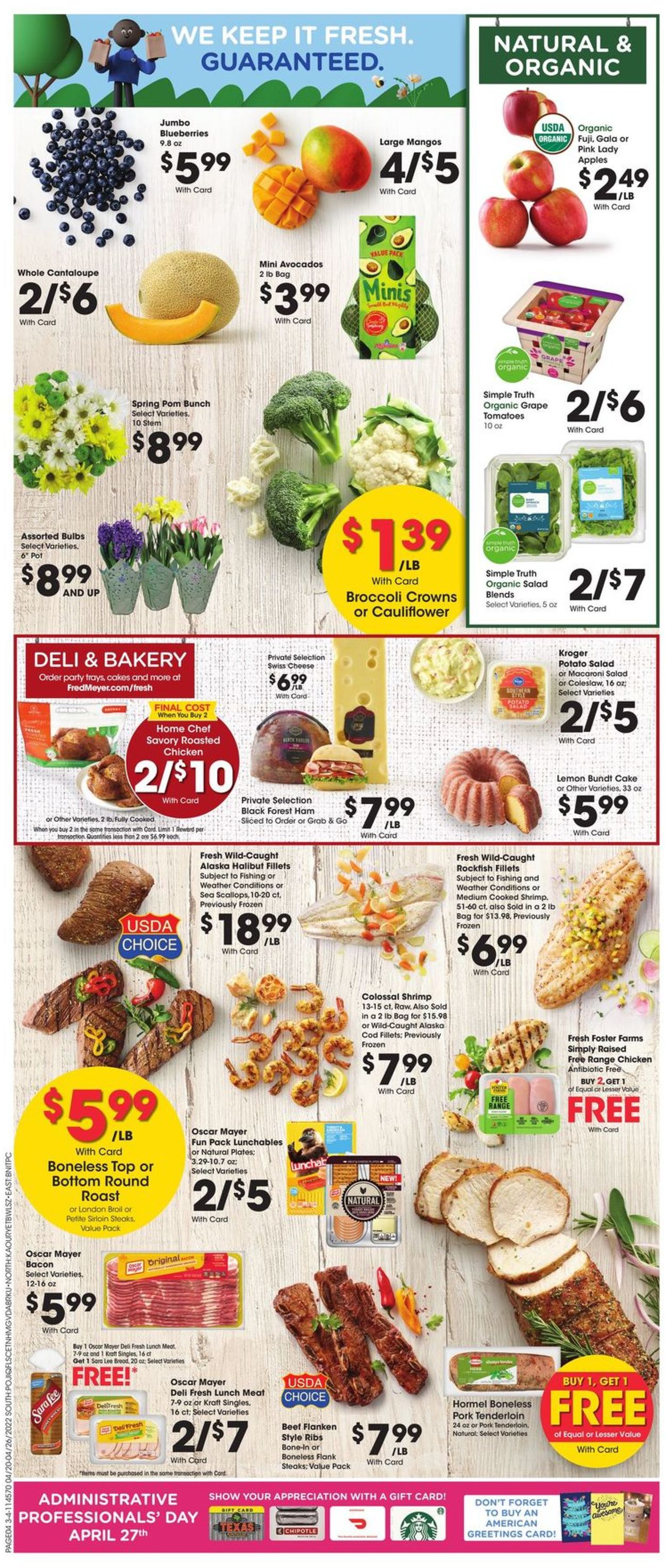 Fred Meyer Weekly Ad Circular - valid 04/20-04/26/2022 (Page 11)