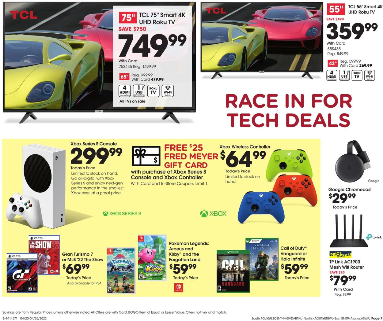 Fred Meyer Weekly Ad Circular - valid 04/20-04/26/2022 (Page 7)