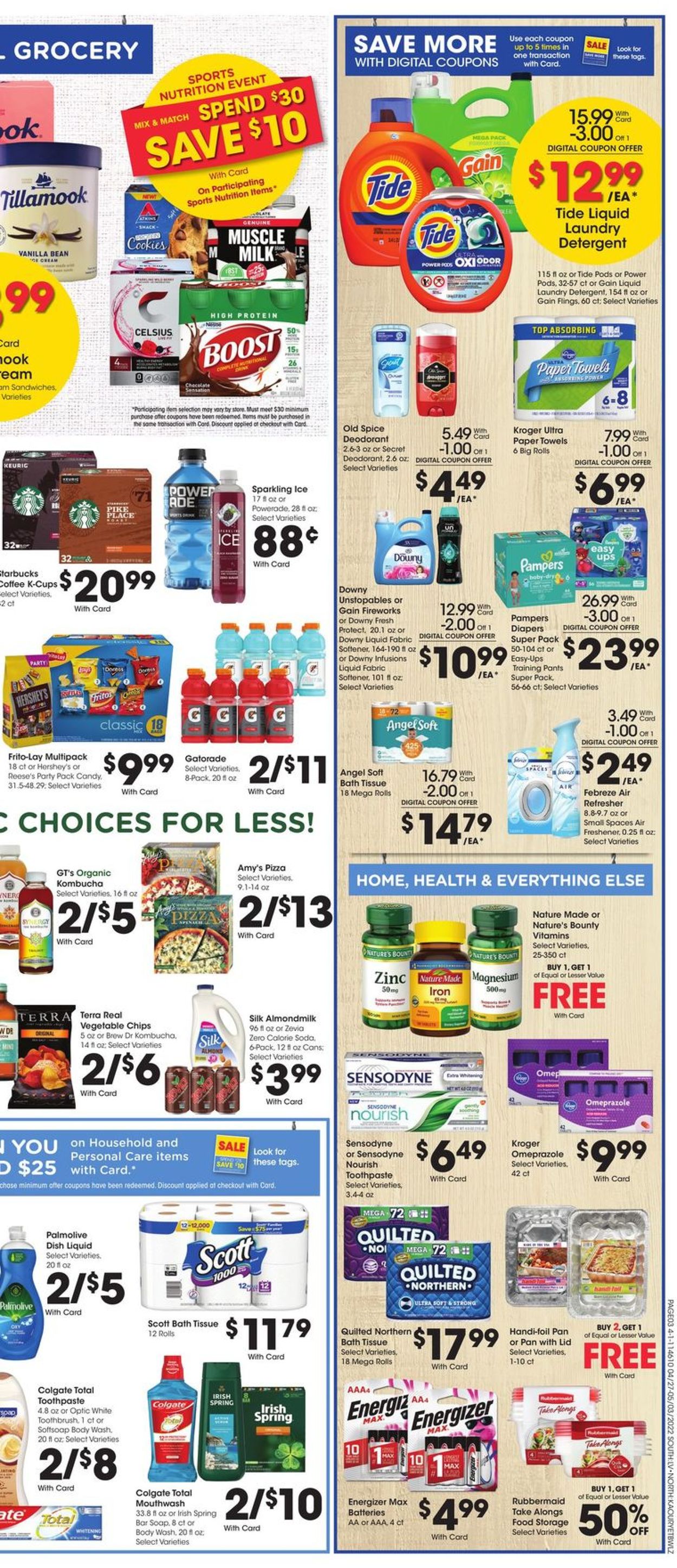 Fred Meyer Weekly Ad Circular - valid 04/27-05/03/2022 (Page 9)