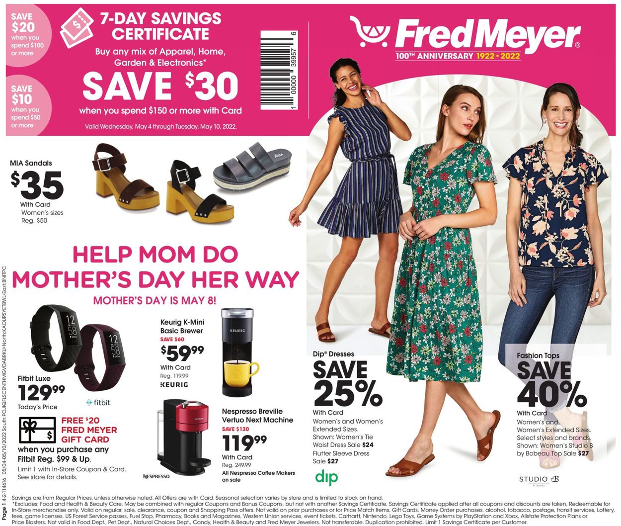 Fred Meyer Weekly Ad Circular - valid 05/04-05/10/2022