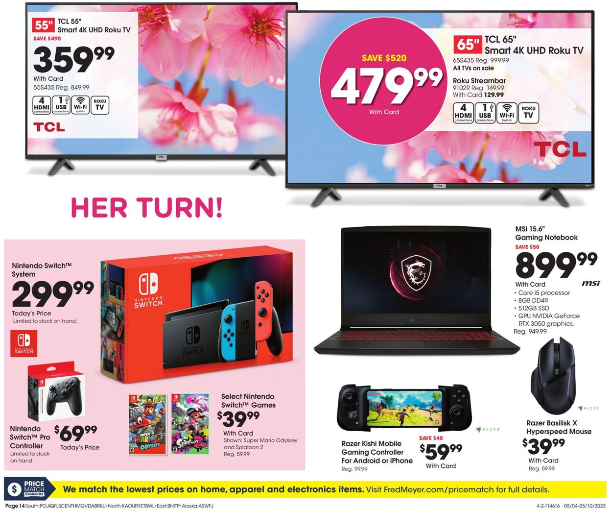 Fred Meyer Weekly Ad Circular - valid 05/04-05/10/2022 (Page 14)