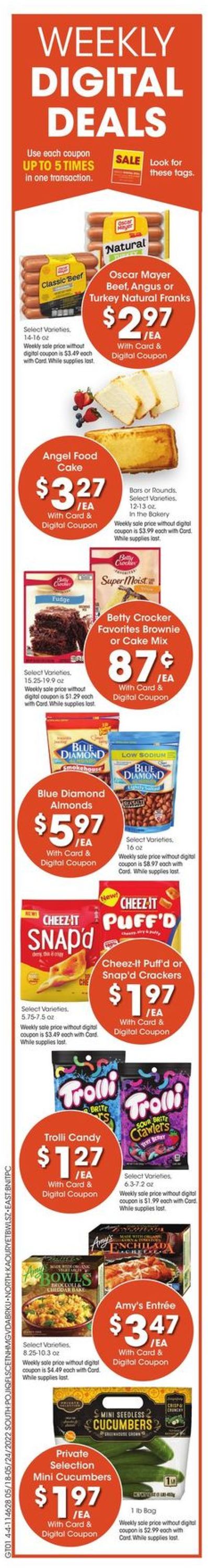 Fred Meyer Weekly Ad Circular - valid 05/18-05/24/2022 (Page 7)