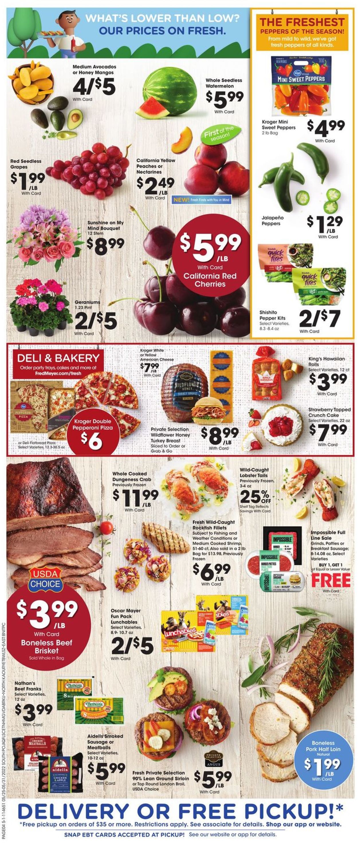Fred Meyer Weekly Ad Circular - valid 05/25-05/31/2022 (Page 11)