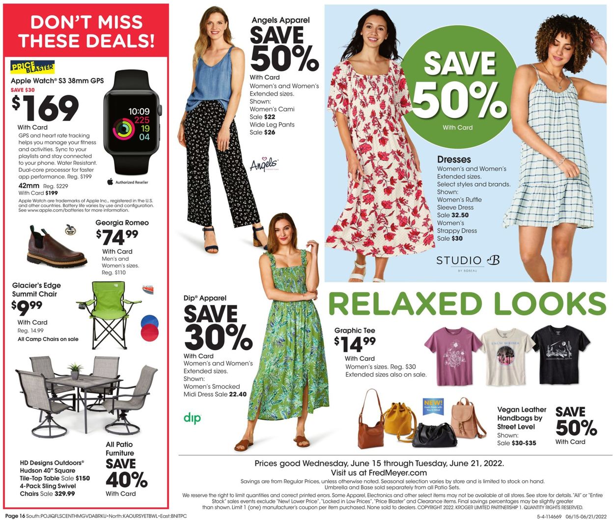 Fred Meyer Weekly Ad Circular - valid 06/15-06/21/2022 (Page 16)