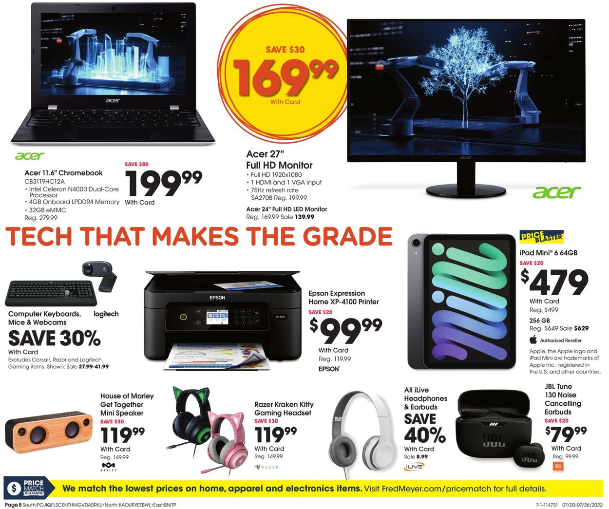 Fred Meyer Weekly Ad Circular - valid 07/20-07/26/2022 (Page 8)