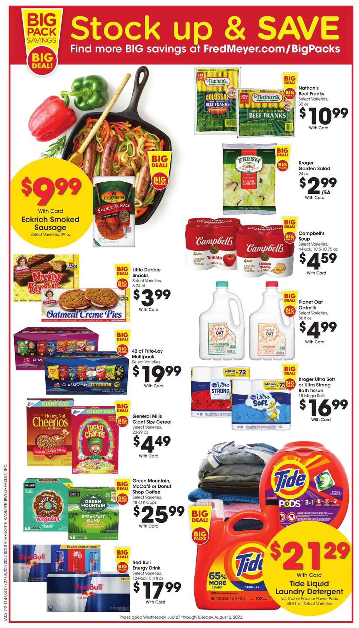 Fred Meyer Weekly Ad Circular - valid 07/27-08/02/2022 (Page 15)