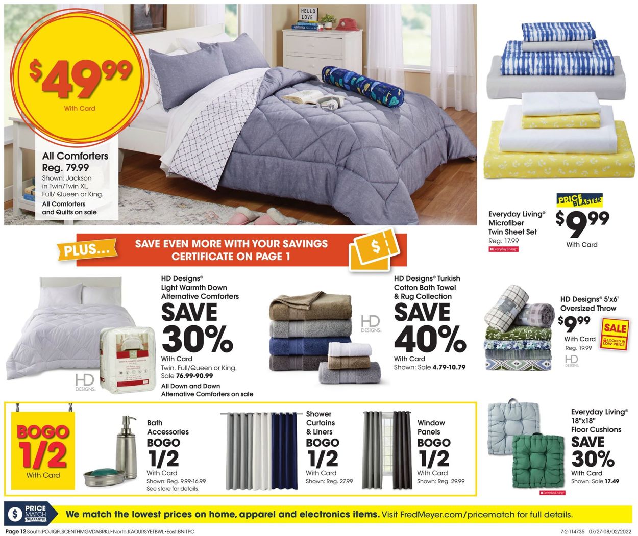 Fred Meyer Weekly Ad Circular - valid 07/27-08/02/2022 (Page 12)