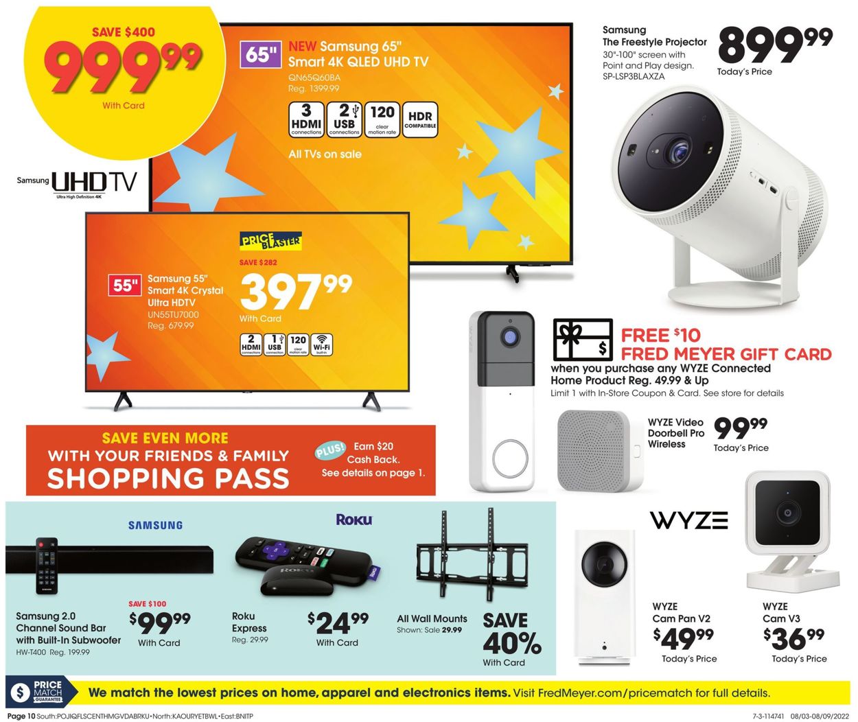 Fred Meyer Weekly Ad Circular - valid 08/03-08/09/2022 (Page 10)