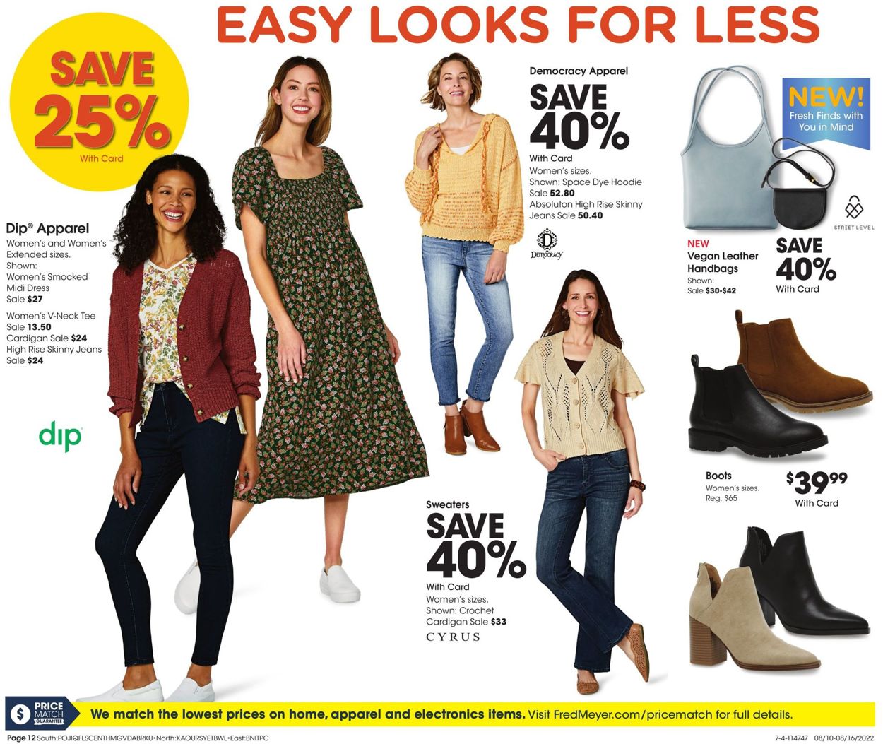 Fred Meyer Weekly Ad Circular - valid 08/10-08/16/2022 (Page 12)