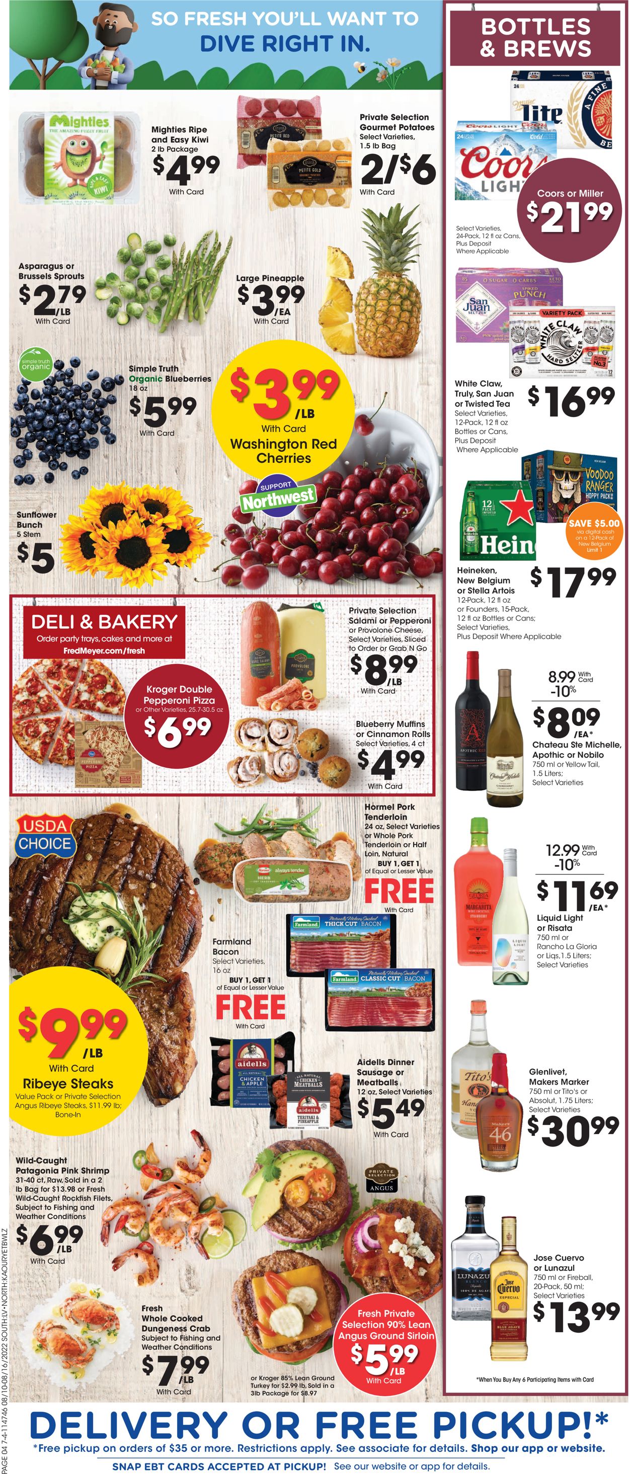 Fred Meyer Weekly Ad Circular - valid 08/10-08/16/2022 (Page 9)
