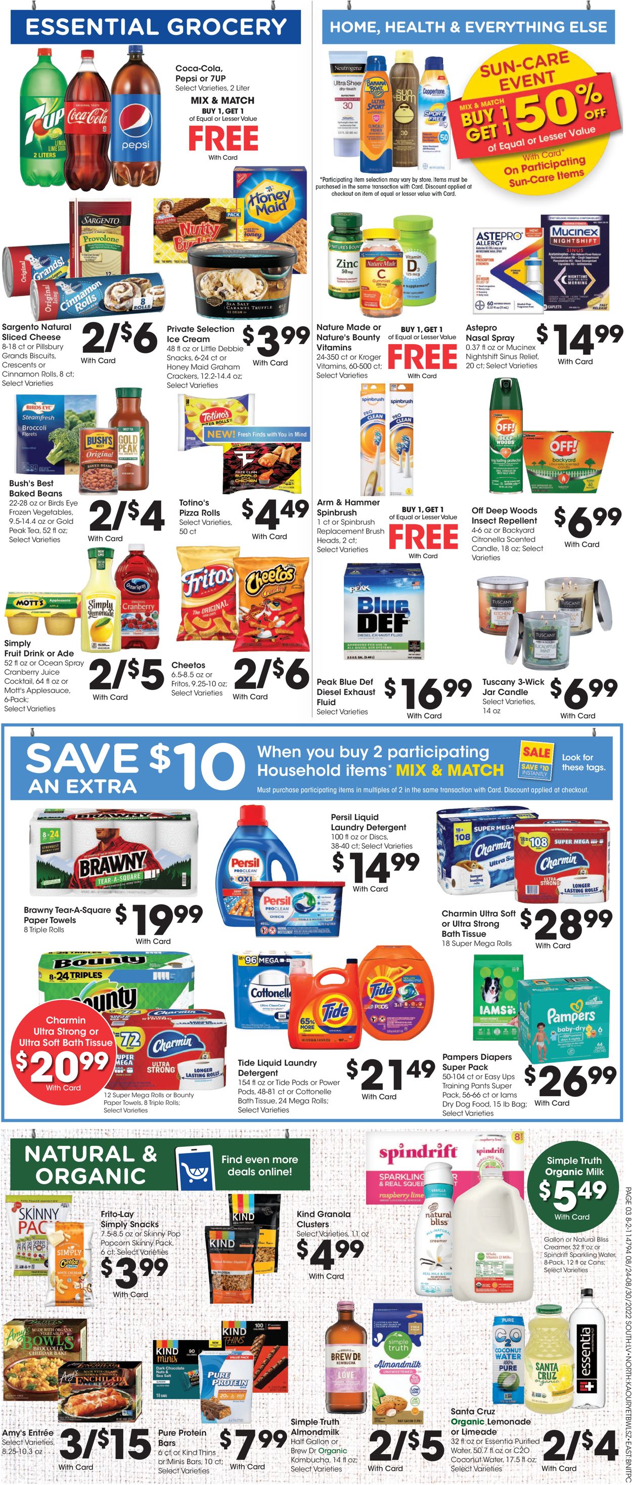 Fred Meyer Weekly Ad Circular - valid 08/24-08/30/2022 (Page 12)