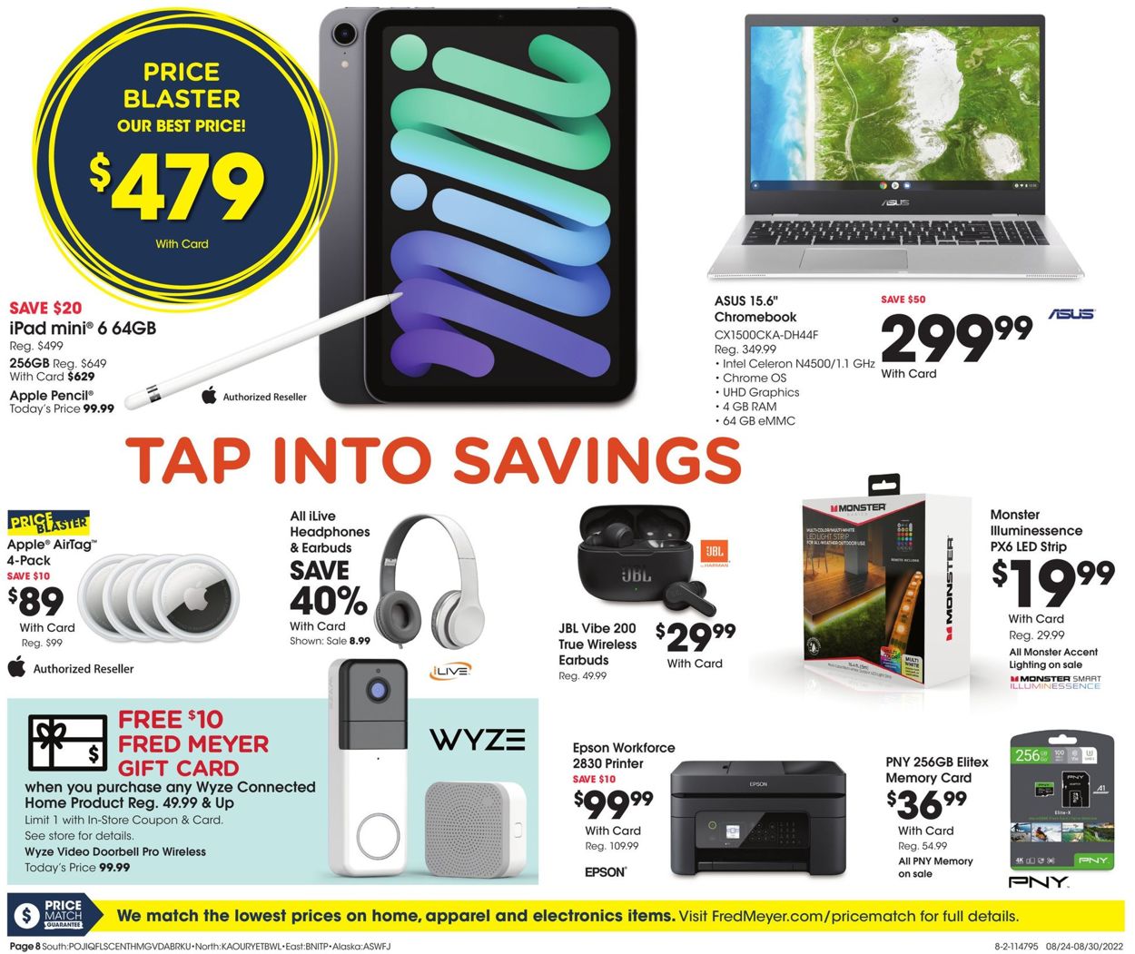 Fred Meyer Weekly Ad Circular - valid 08/24-08/30/2022 (Page 8)