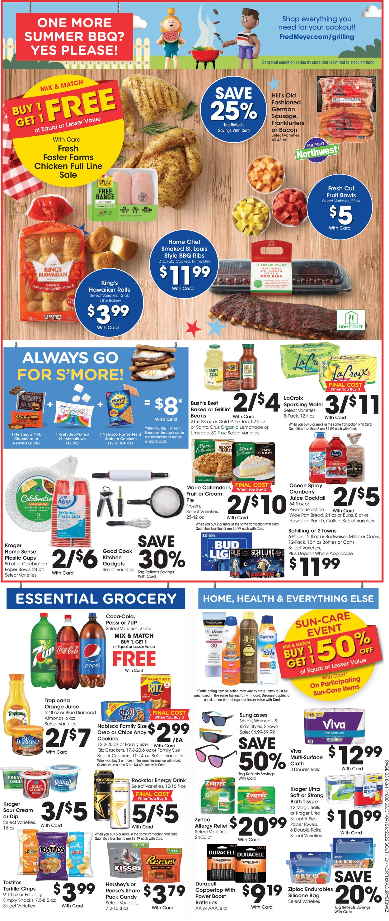Fred Meyer Weekly Ad Circular - valid 08/31-09/06/2022 (Page 6)