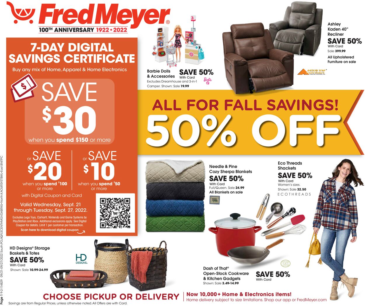 Fred Meyer Weekly Ad Circular - valid 09/21-09/27/2022