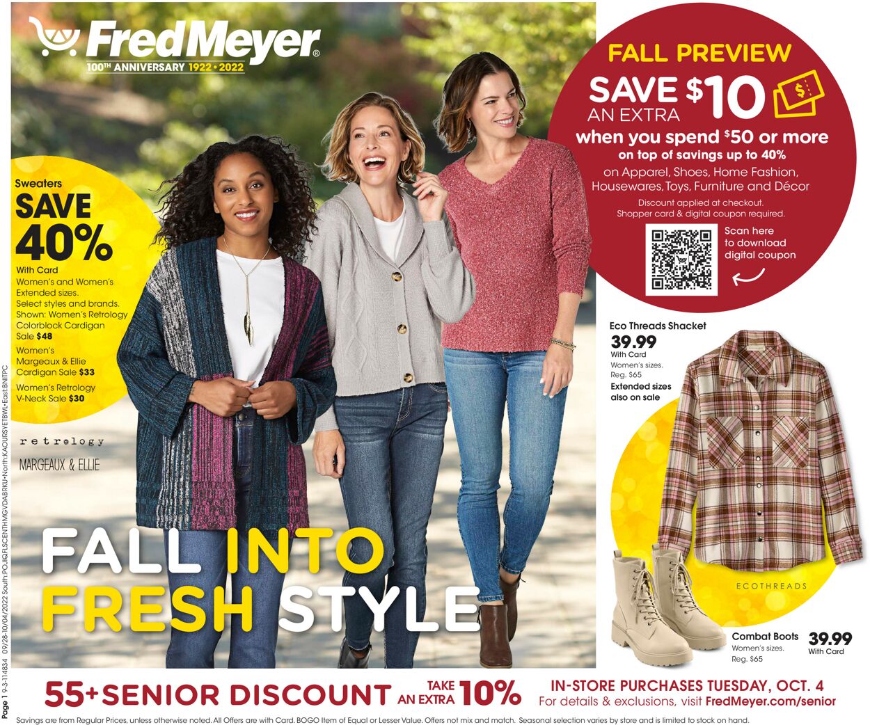 Fred Meyer Weekly Ad Circular - valid 09/28-10/04/2022