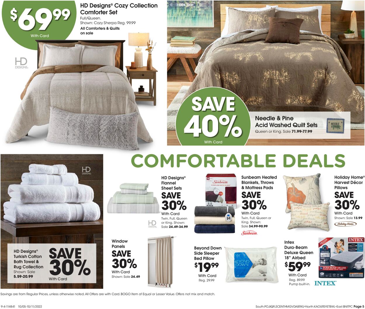 Fred Meyer Weekly Ad Circular - valid 10/05-10/11/2022 (Page 5)