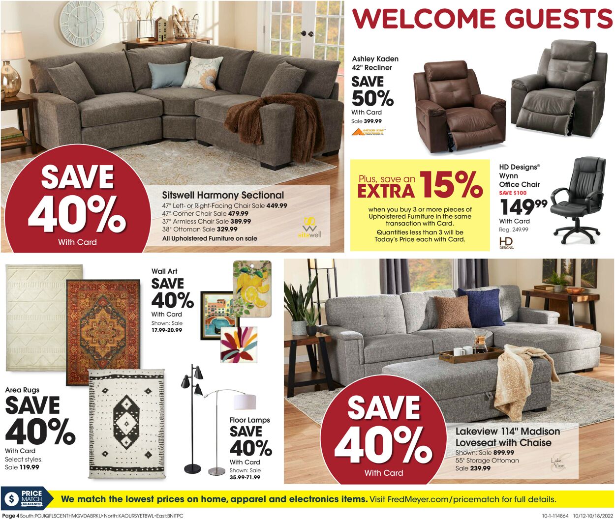 Fred Meyer Weekly Ad Circular - valid 10/12-10/18/2022 (Page 4)