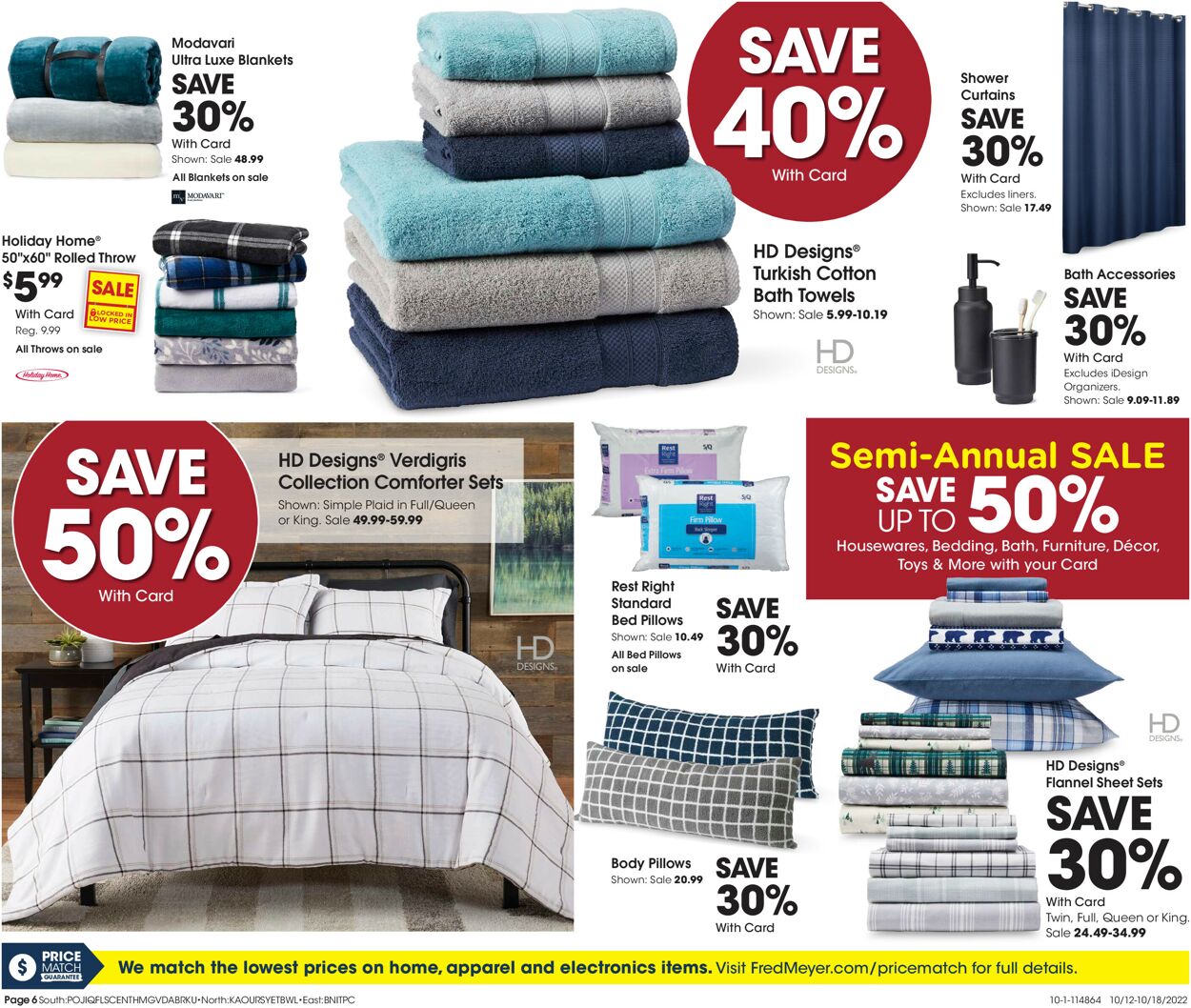 Fred Meyer Weekly Ad Circular - valid 10/12-10/18/2022 (Page 6)