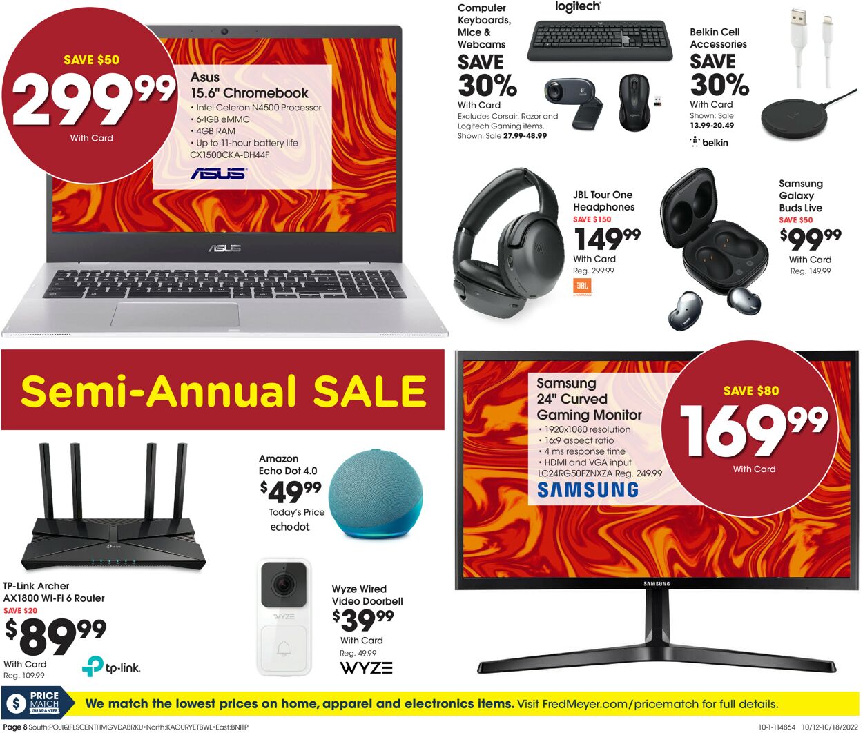 Fred Meyer Weekly Ad Circular - valid 10/12-10/18/2022 (Page 8)