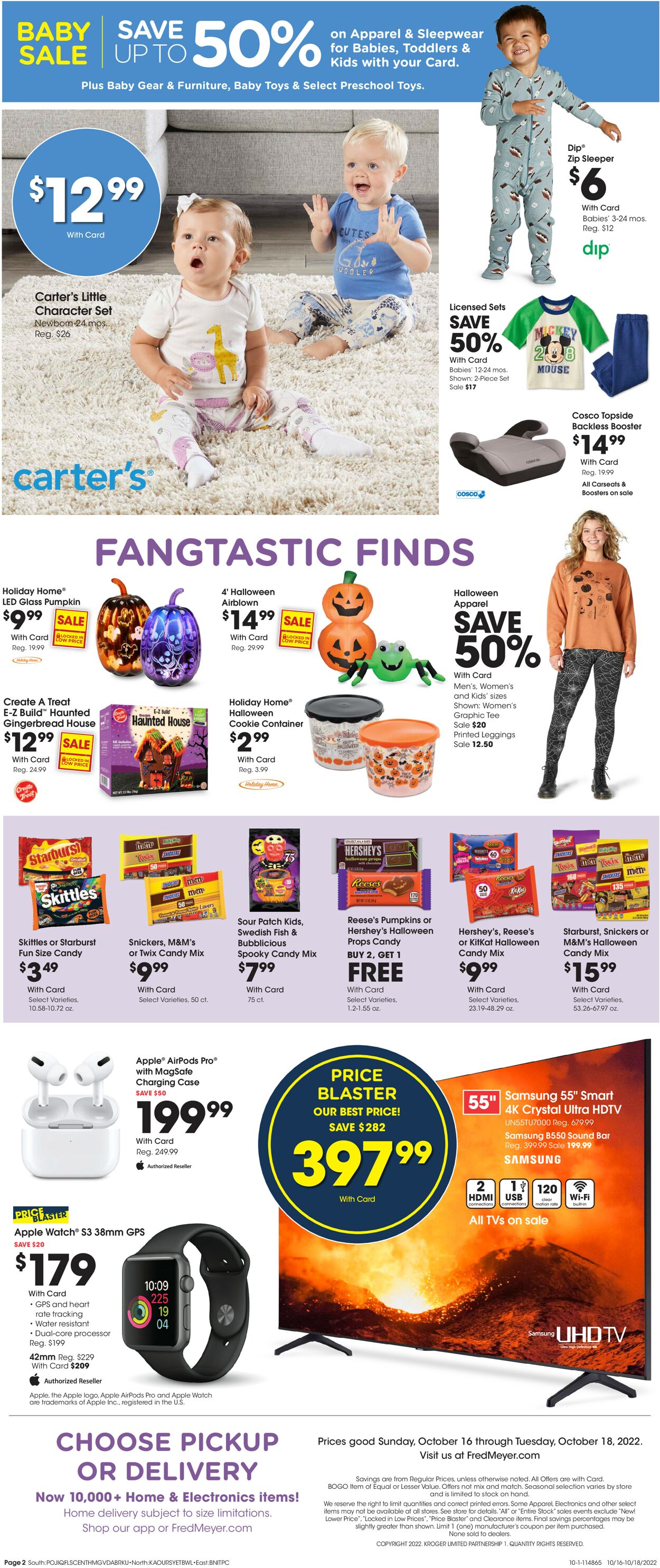 Fred Meyer Weekly Ad Circular - valid 10/16-10/18/2022 (Page 2)