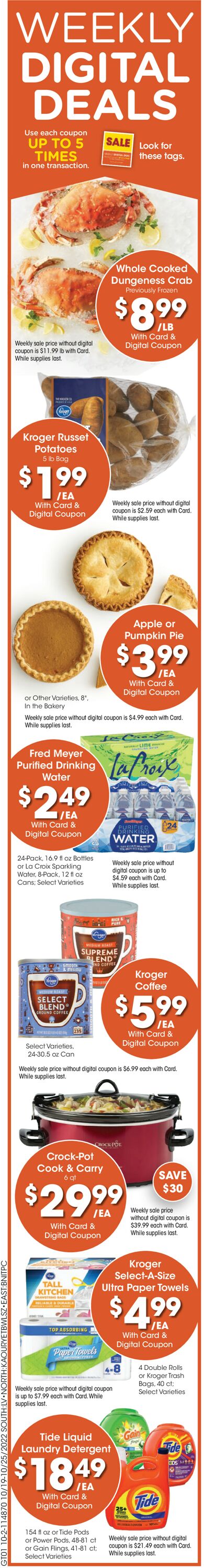 Fred Meyer Weekly Ad Circular - valid 10/19-10/25/2022 (Page 3)