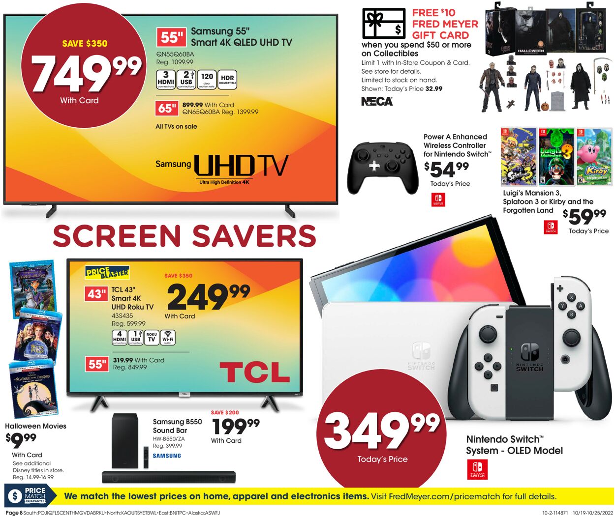 Fred Meyer Weekly Ad Circular - valid 10/19-10/25/2022 (Page 8)