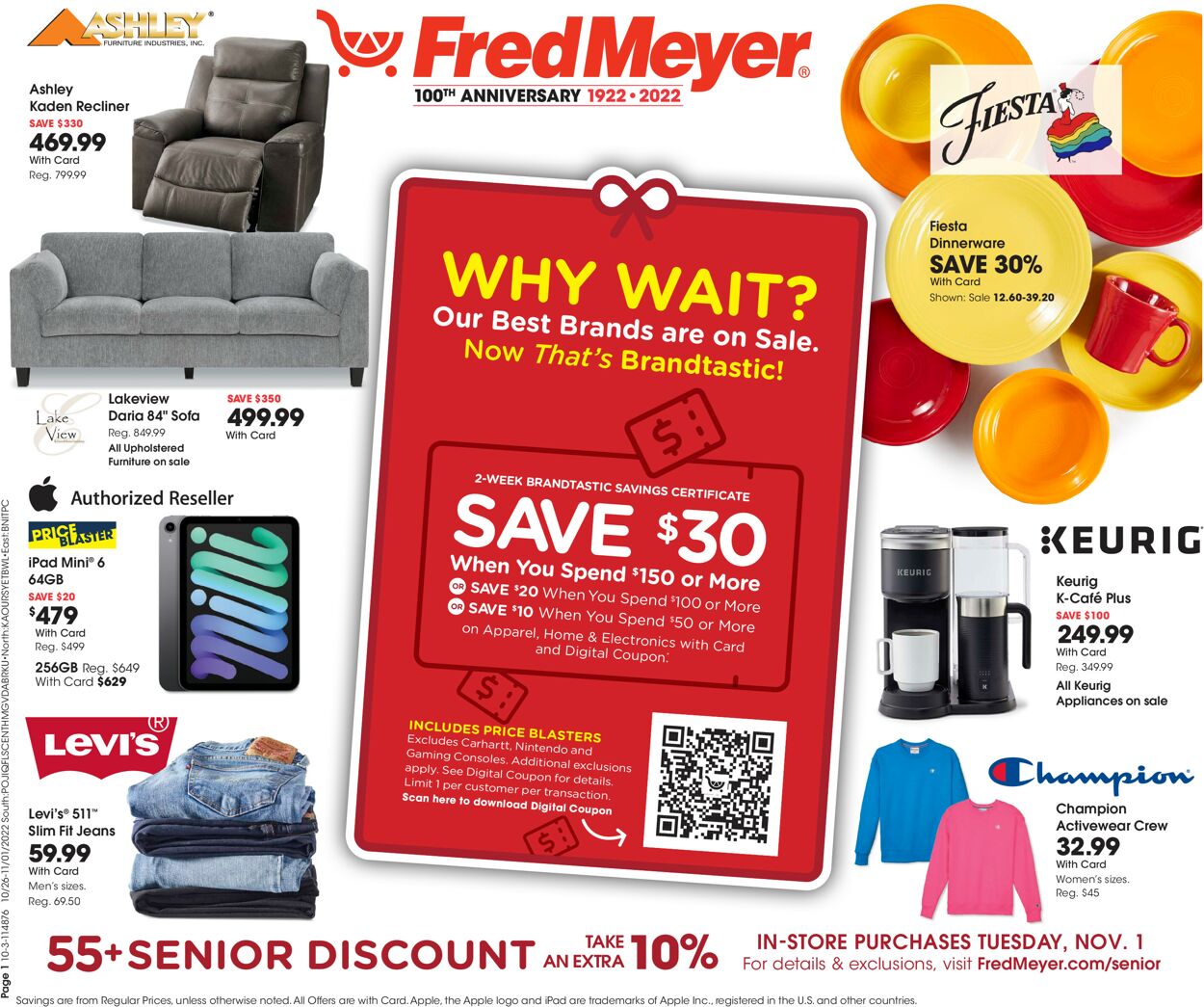 Fred Meyer Weekly Ad Circular - valid 10/26-11/01/2022
