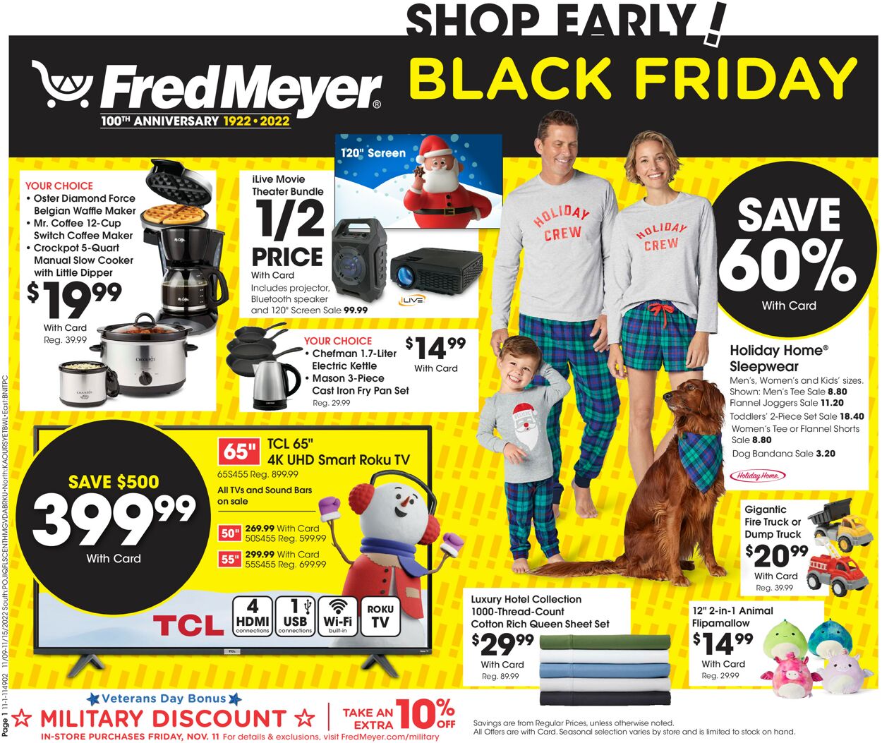 Fred Meyer Weekly Ad Circular - valid 11/09-11/15/2022