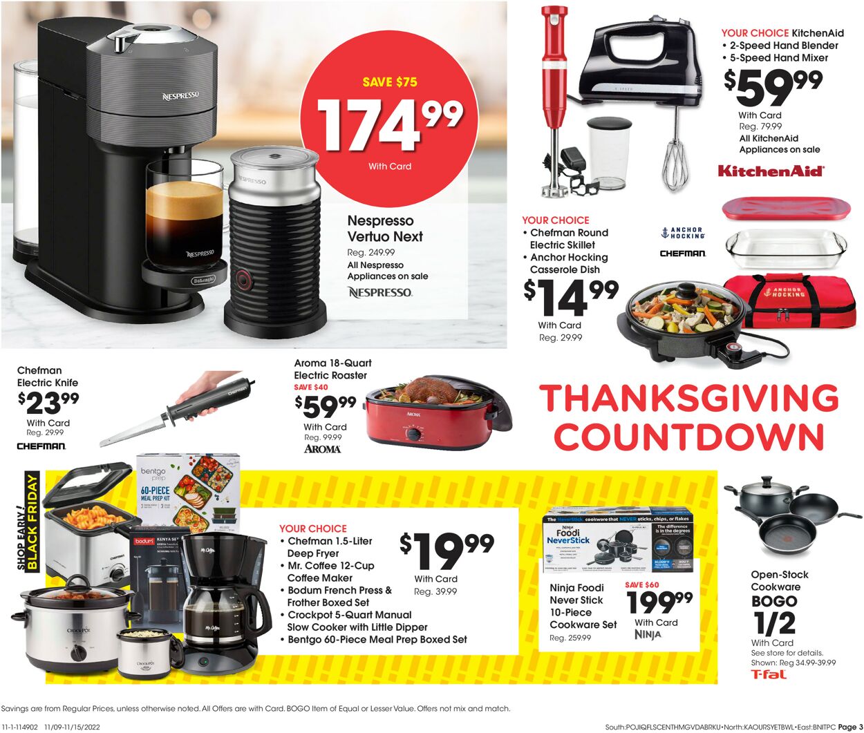 Fred Meyer Weekly Ad Circular - valid 11/09-11/15/2022 (Page 3)
