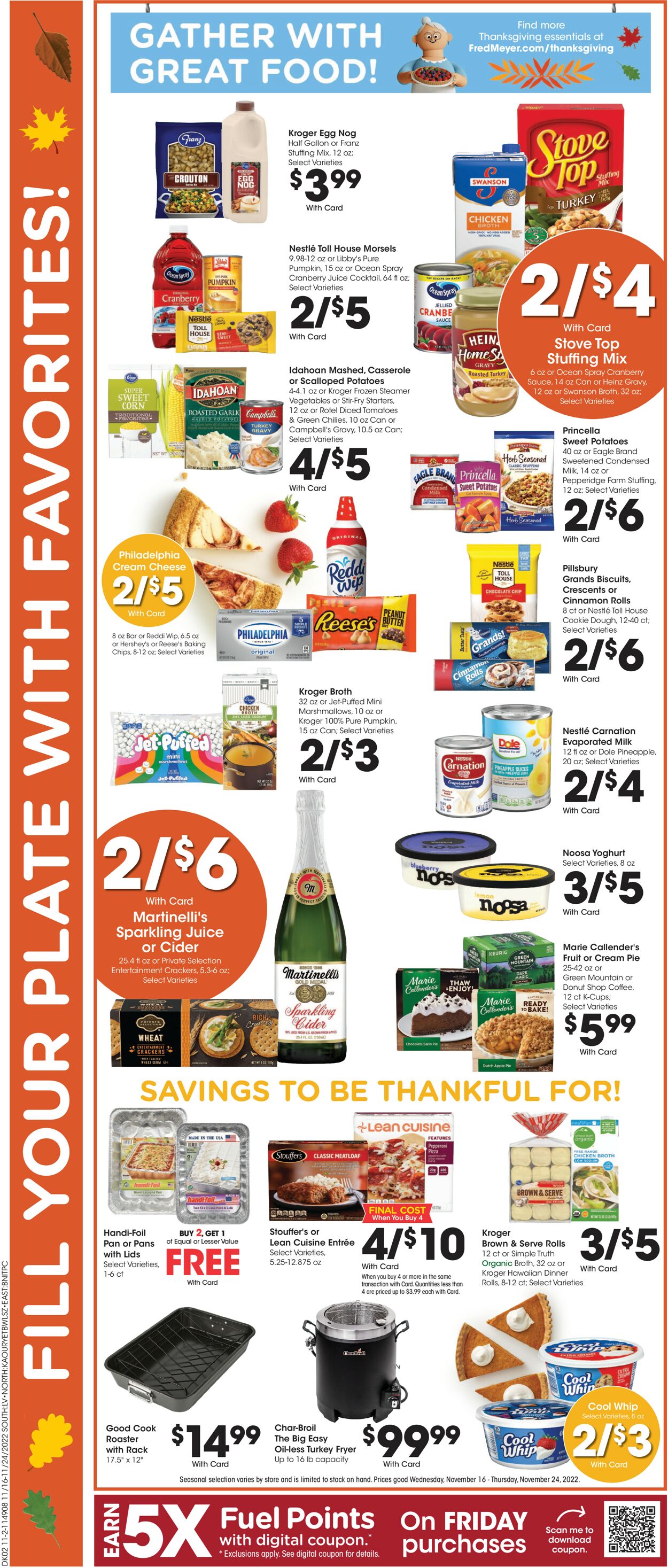 Fred Meyer Weekly Ad Circular - valid 11/16-11/24/2022 (Page 5)