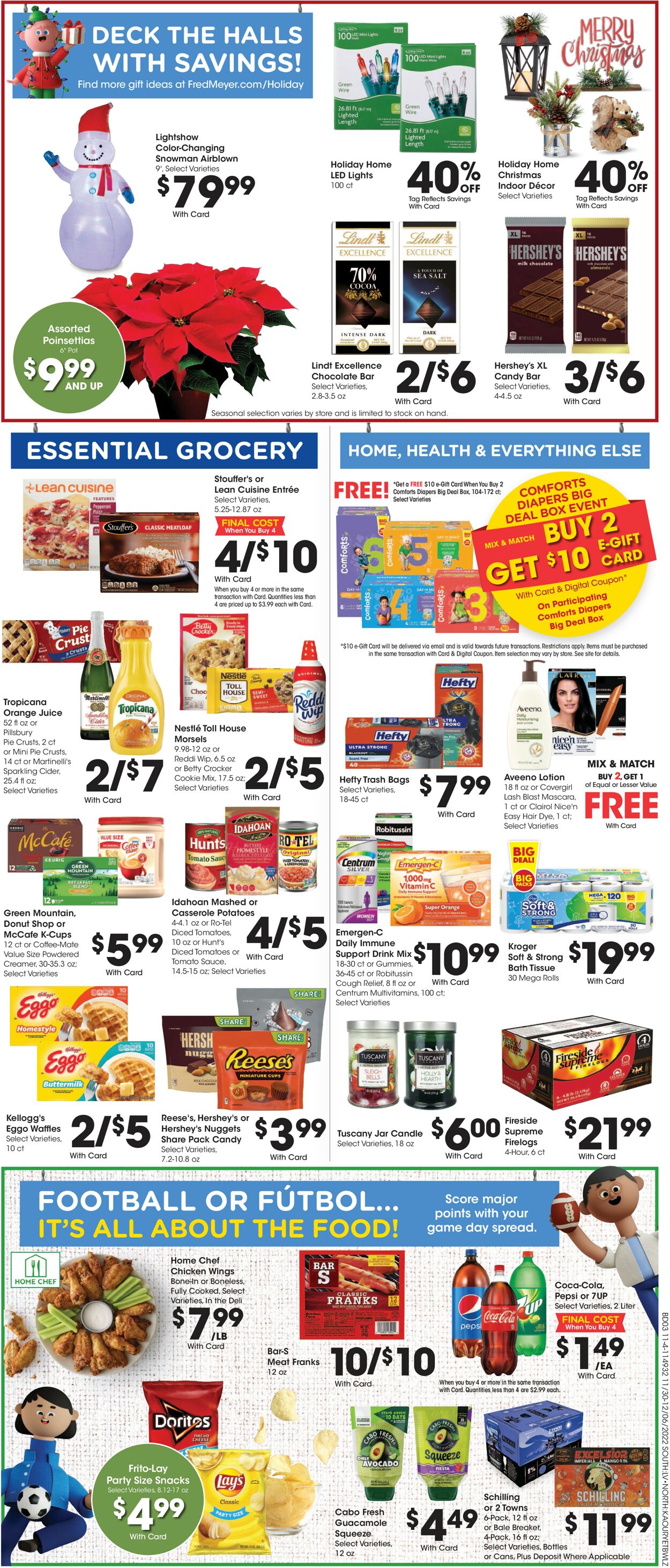 Fred Meyer Weekly Ad Circular - valid 11/30-12/06/2022 (Page 12)