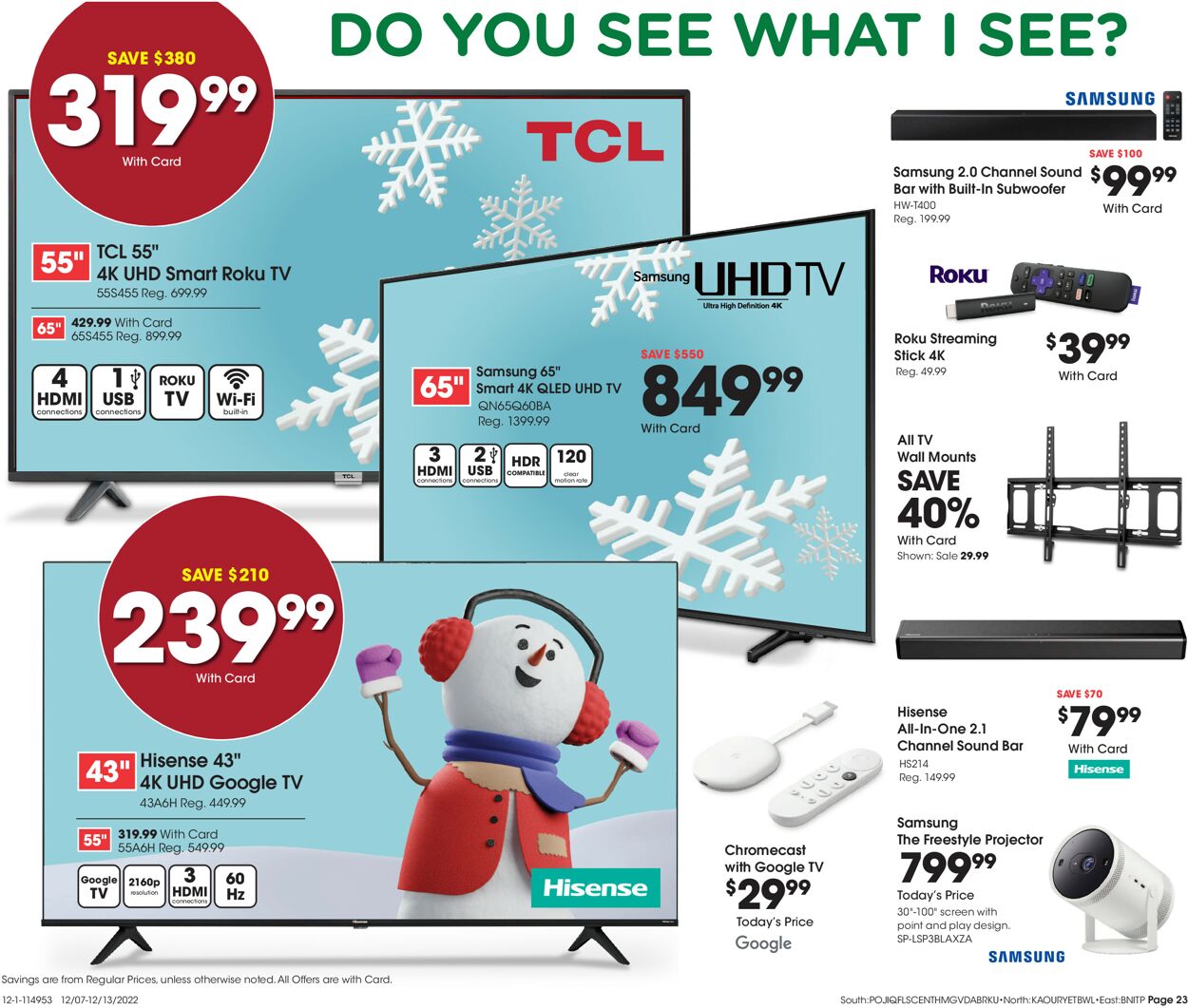 Fred Meyer Weekly Ad Circular - valid 12/07-12/13/2022 (Page 23)