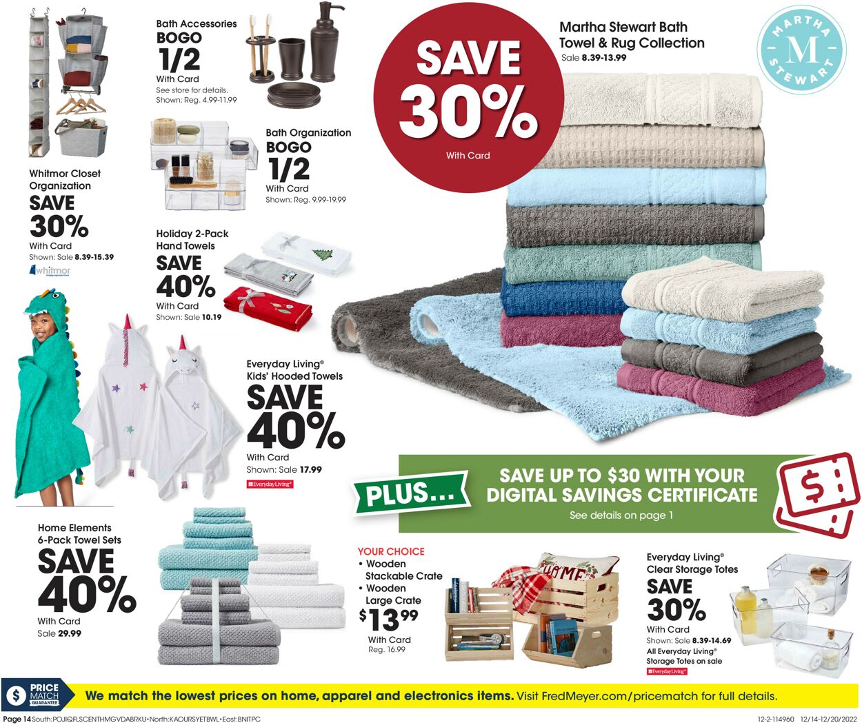 Fred Meyer Weekly Ad Circular - valid 12/14-12/20/2022 (Page 14)