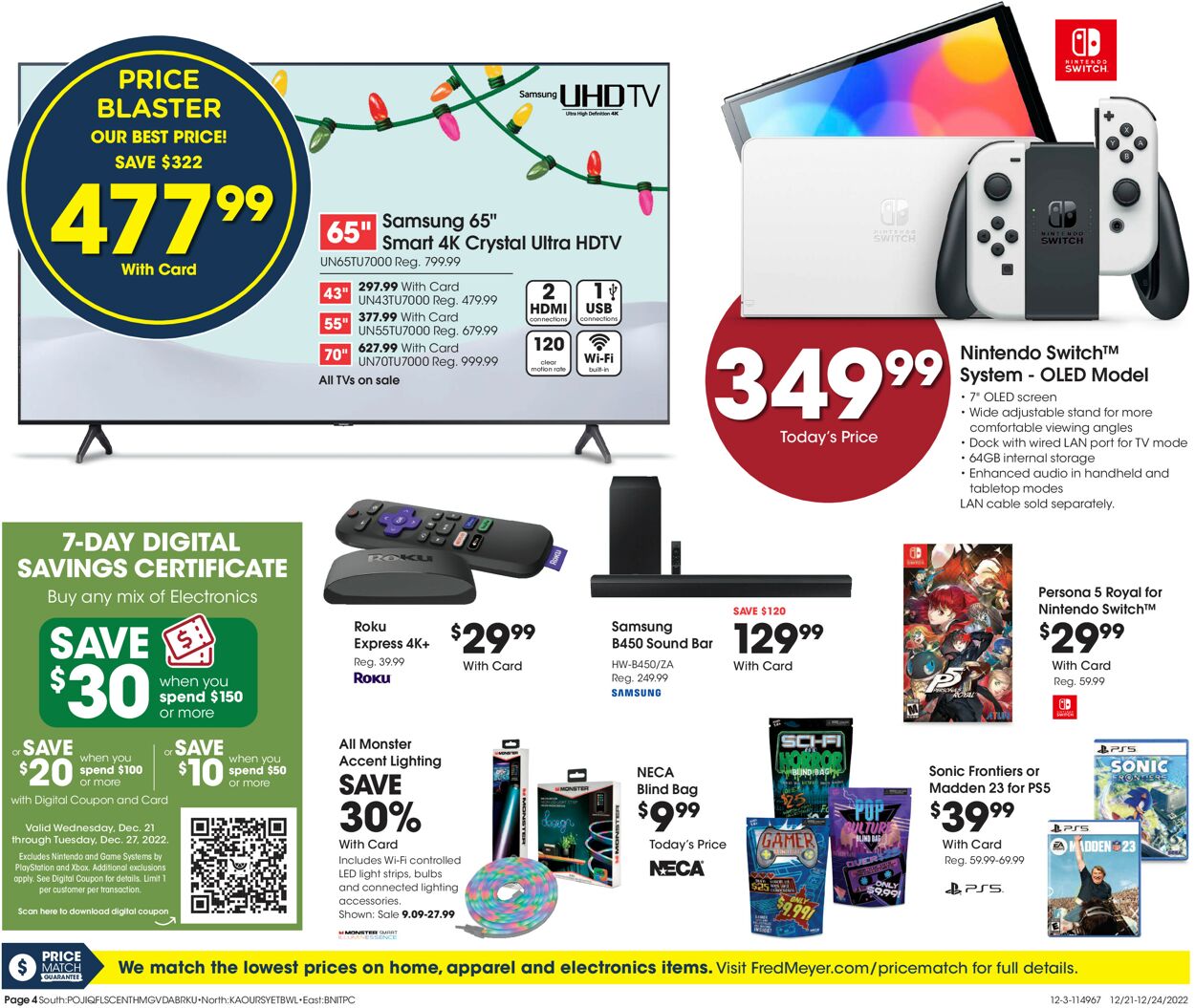 Fred Meyer Weekly Ad Circular - valid 12/21-12/24/2022 (Page 4)