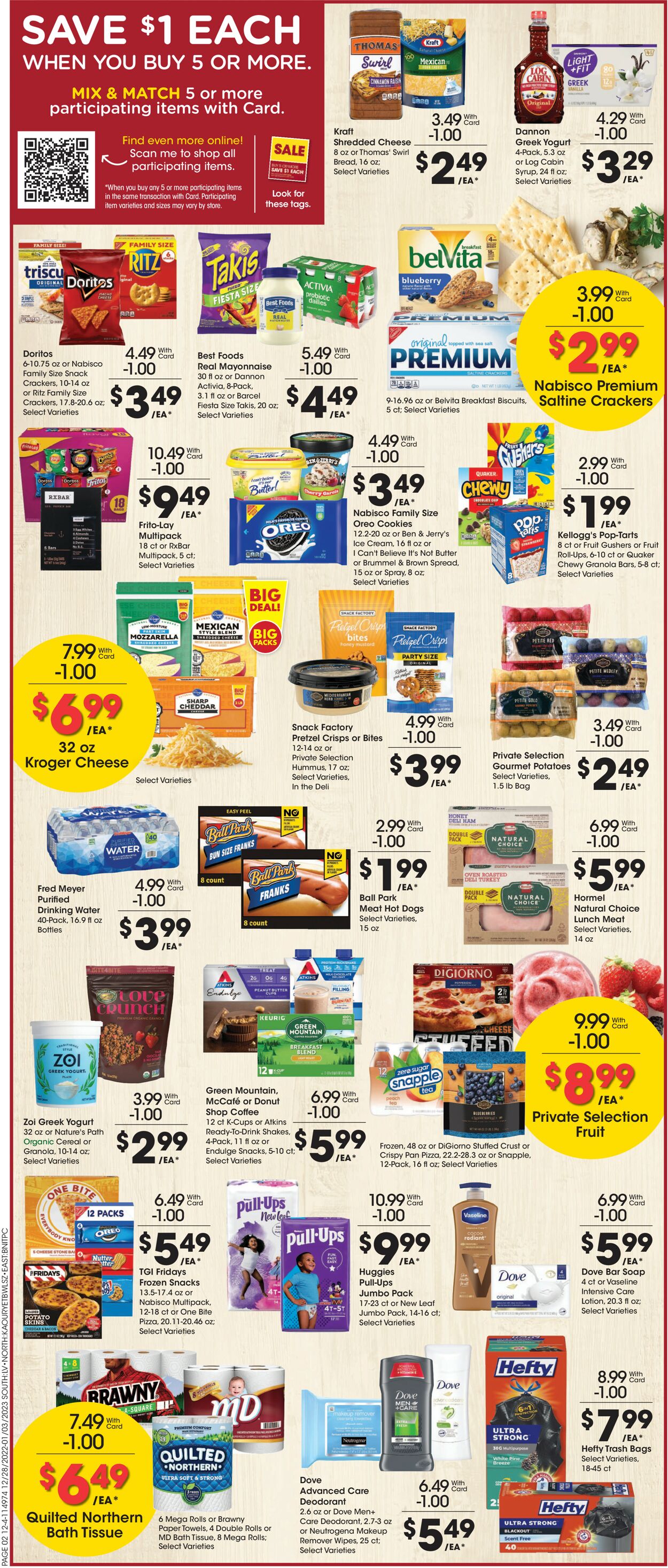 Fred Meyer Weekly Ad Circular - valid 12/28-01/03/2023 (Page 5)