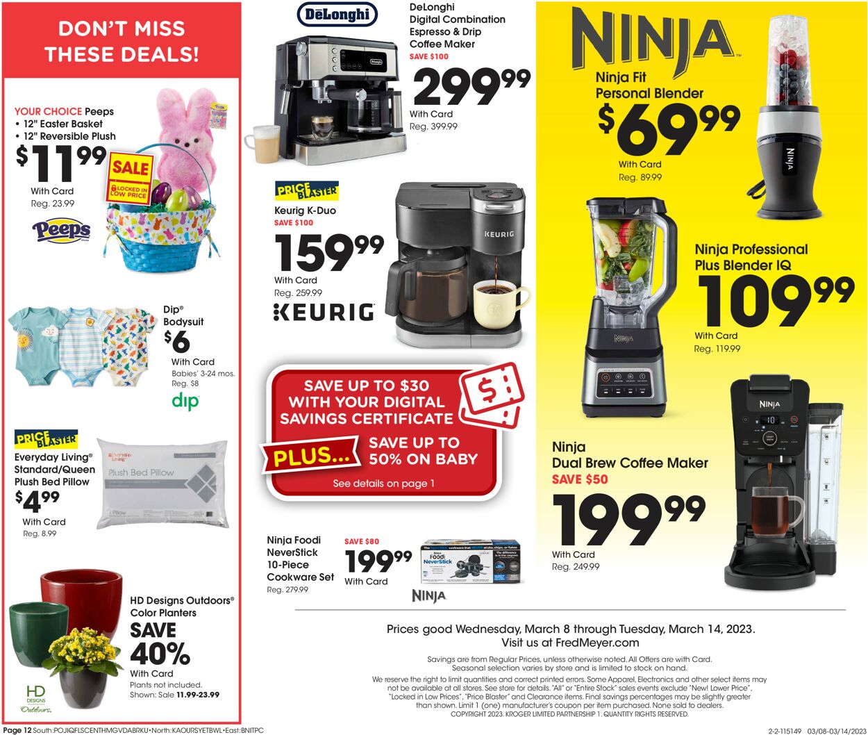 Fred Meyer Weekly Ad Circular - valid 03/08-03/14/2023 (Page 12)