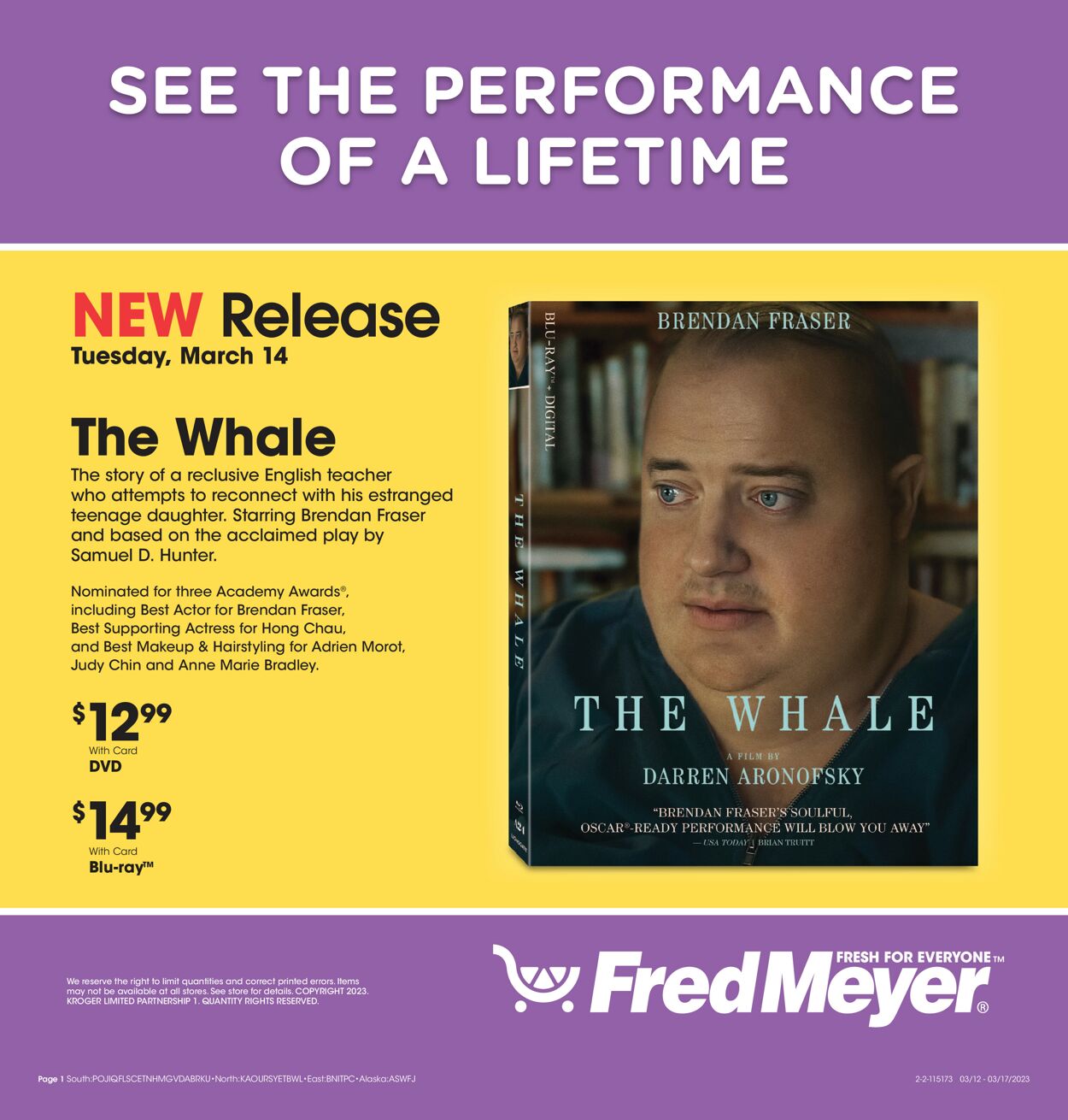 Fred Meyer Weekly Ad Circular - valid 03/12-03/17/2023