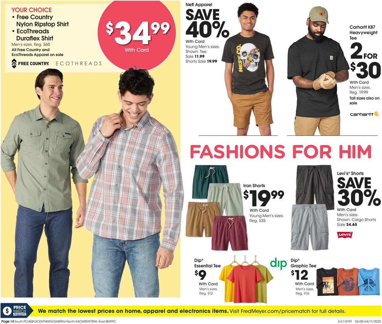 Fred Meyer Weekly Ad Circular - valid 04/05-04/11/2023 (Page 14)