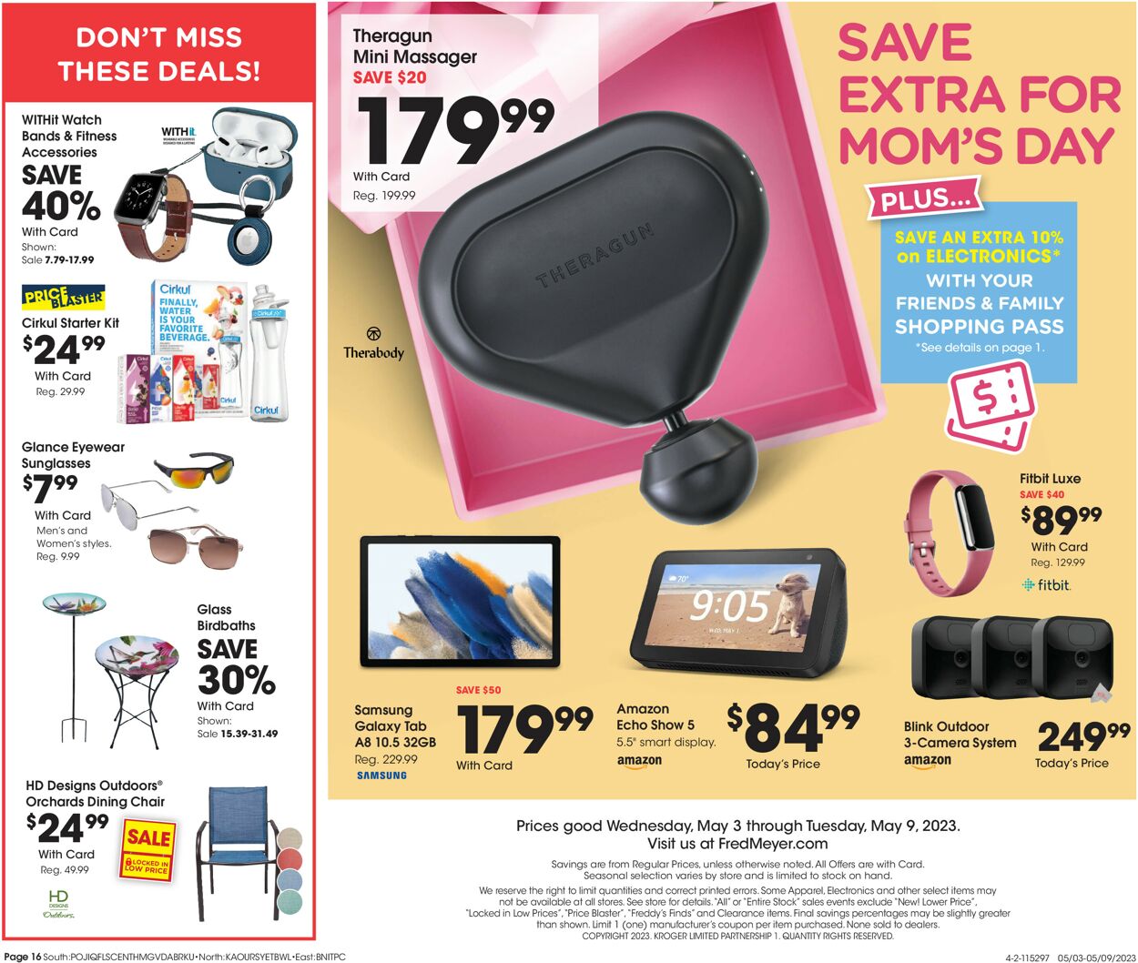 Fred Meyer Weekly Ad Circular - valid 05/03-05/09/2023 (Page 16)