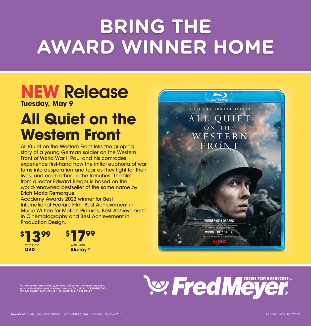 Fred Meyer Weekly Ad Circular - valid 05/09-05/09/2023 (Page 3)