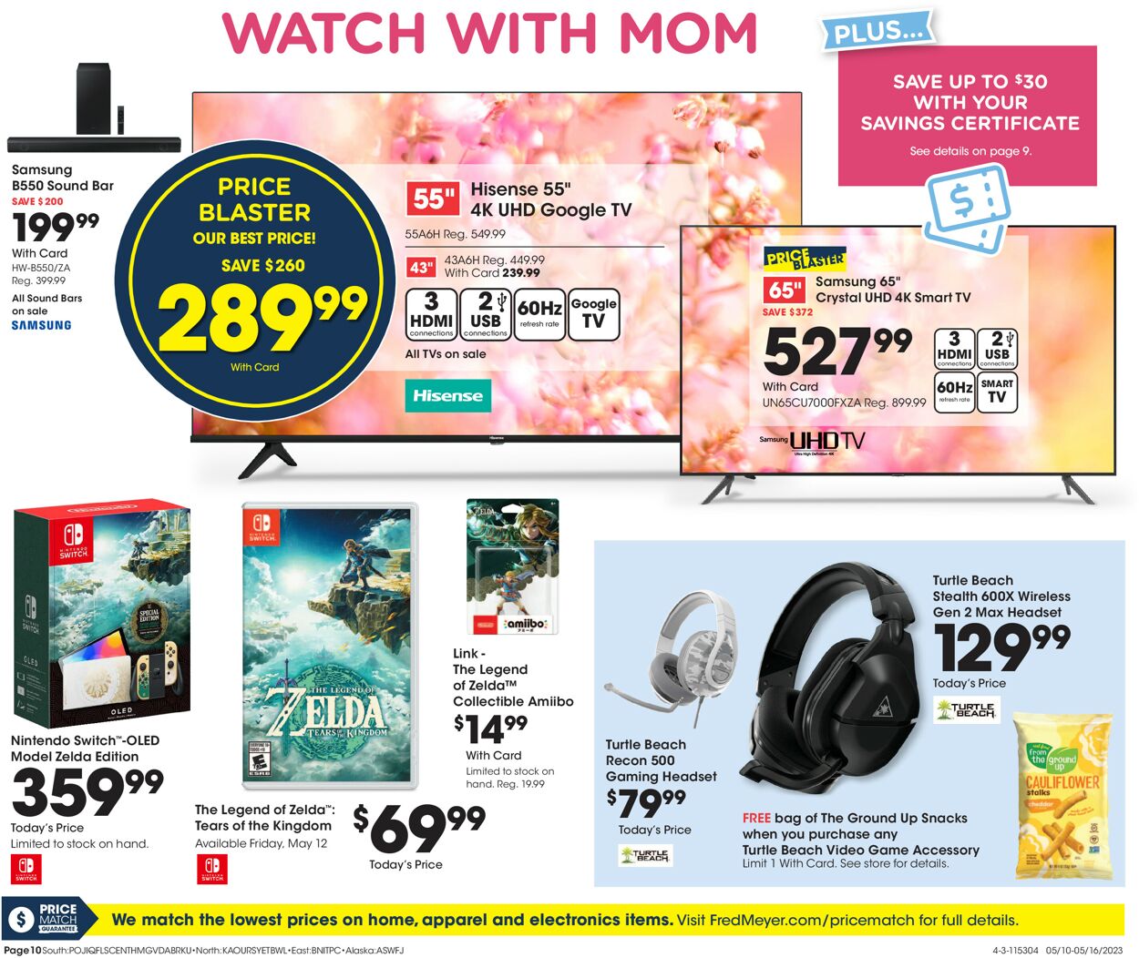 Fred Meyer Weekly Ad Circular - valid 05/10-05/16/2023 (Page 10)